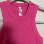 Fabletics Women's Tank Top Shirt Sleeveless Built On Bra Hot Pink Size XS Photo 2