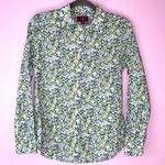 J.Crew Poplin Shirt in Liberty Floral w Blue Green for Women Size 0 Photo 0