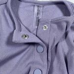 Outdoor Voices Cozy Rib Knit Cropped Snap Cardigan Photo 6