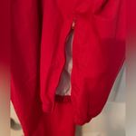 Russell Athletic Russell women’s vintage red lined nylon track pants w/pocket zip ankles. Size L Photo 4