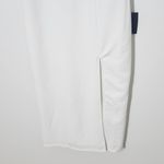 Lulus White Bodycon Midi Dress with Organza Tie Straps NWT Size Small Photo 6