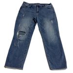 Kut From The Kloth  Jeans Womens 16W Blue Distressed Slim Straight Leg Denim Photo 0