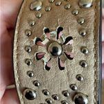 Free People  Lex Vegan Crossbody Bag Purse Laser Cutwork Studded Strap Photo 5