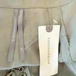 Anthropologie  Belted Halter Top Open Back Moss Green Size XL NEW Photo 6