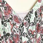 1. State  Romper Shorts size L One Piece Paisley Floral Lightweight Sleeveless Photo 5