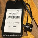 City Chic Woman’s Caddie Contour Bra Yellow Size 40DD Photo 5