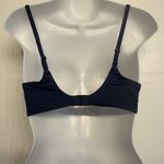 Victoria's Secret  Bombshell Plunge‎ Super Pushup Bra Size 32C Satin Navy Blue Photo 1