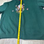 Vintage Bobbie Brooks green 90s Santa christmas embroidered sweatshirt‎ size xl Photo 4