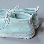 Clarks Origin Wallabee Women’s Mint Green Suede Shoes Photo 6