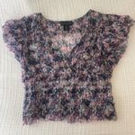House of Harlow 1960 Floral Crop Top Photo 0