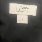 Ann Taylor  LOFT Strapless Black Gold Brocade Mini Dress 4 Formal Whimsy Fairy‎ Photo 1