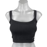 Free People Movement Black Sleeveless Knit Cami Camisole Tank Crop Top Size XS Photo 0