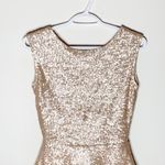 Tobi Vina sequined blush skater dress size S Photo 6