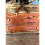 J.Crew  Women's Brown Genuine Leather Teddie Satchel Bag Photo 13