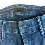 Mother The Looker Ankle Fray Size 27 Night Hawk Black Designer Denim Photo 4
