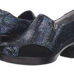 Alegria Hayli Heeled Metallic Bootie Clog Photo 0