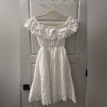 Sea New York White Eyelet Dress Size 8 Photo 1