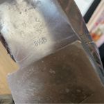 Talbots  Brown Leather Croc Embossed Riding Horse Bit Boots size 8.5 Photo 10