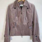 Akris Punto Suede Zip Jacket Coat size US 8 $2,790 Photo 0