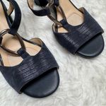 Alex Marie Navy Blue Darlena Sandals Size 6.5 Photo 4