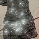 DO+BE Divina Ruched One Shoulder Sequin Dress size M Photo 6