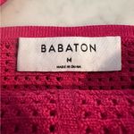 Babaton Aritzia  Bright Pink Sculpt Knit Square Neck Tank Top Medium Photo 2