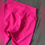 Buffbunny Collection BuffBunny Pink High Rise Airbrush Vibe Perforated Laser Cut 7/8 Leggings Photo 4