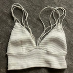 Skylar + Madison  ribbed white top Photo 0