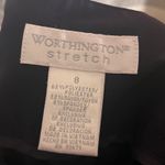 Worthington ‎ Purple Embroidered Waistband Dress Pants Size 8 Photo 4