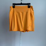 Aerie OFFLINE sz M Orange Skort Built-in Shorts Tennis Pickleball Activewear Photo 1