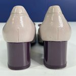 Hogan Taupe and Brown Mid Height Block Heel Pumps Size 36.5 or US 6.5 Photo 6