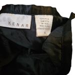 Kenar NWT  Silver Black Sequin Lined A-Line Diamond Pattern Mini Skirt 8 Photo 2