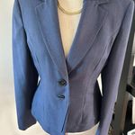 Kasper blue blazer size 4 petite Photo 0