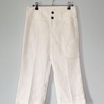 VANITY | Textured White Culotte Pants Sz 3 Photo 0