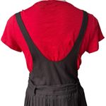 Vintage Olive Des Olive Japanese Brand × Streetwear Suspender Pleated Skirt Brown Photo 7