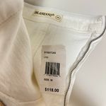 BLANK NYC  Denim Mini Dress In See You Again in White Size Medium NWT Photo 6