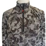Spyder  Active Quick Dri Pullover Top Womens Size Small Quarter Zip Camouflage Photo 4