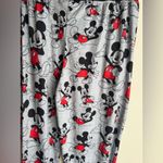 Disney Mickey Mouse Jogger Pajama Pants Size Small Black and Red Photo 7