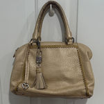 Brighton  Textured Tan Satchel Photo 0