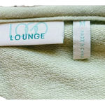 LOGO By Lori Goldstein LOGO Lounge French Terry Cardigan Waffle Knit Crochet Hoodie Women Size Medium Photo 7