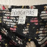 Patrons of Peace Black Floral Maxi Skirt Size Small Photo 3