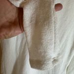 Alya Women’s Elegant White Puff Sleeve Fitted Top Super Soft Size XS Photo 2