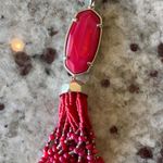 Kendra Scott Eva Necklace Red Mother of Pearl Photo 3