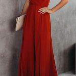 VICI  | Hey Bella Satin Cowl Neck Maxi Dress Photo 0