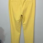 Loft  Marisa Skinny Ankle Dress Pants Buttercream Yellow Size 8 Photo 6