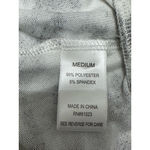 Lounge Shorts Tie Dye Soft High Rise Adjustable Drawstring Knit Gray Medium NWOT Photo 6