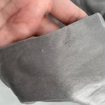 Pink Tartan 100% Silk Skirt Silver Gray Pleated Mini Preppy Office Siren Size 4 Photo 9