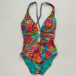 Bleu Rod Beattie  Women’s The Heat is On Cross Back One-Piece Swimsuit Size 8 Photo 3