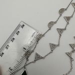 Stella & Dot Pave Chevron Silver tone Necklace with 3 Interchangeable Layers Photo 12