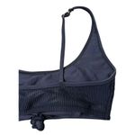 FRANKIES BIKINIS Black Ribbed Knotted Scoop Neck Wide Strap Greer Top Size XS Photo 7